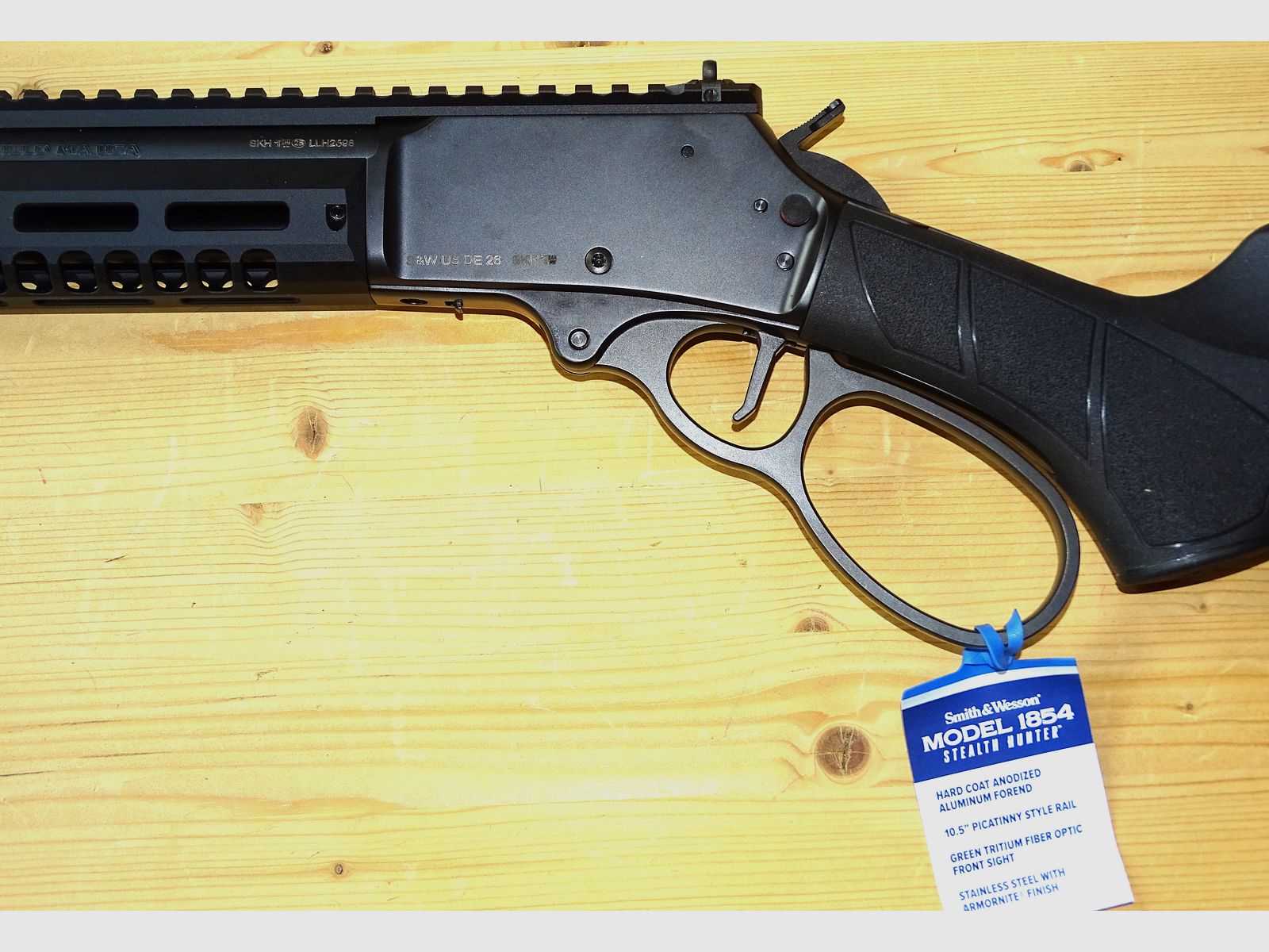 Smith&Wesson Unterhebelrepetierer Uhr  Mod.1854 Stealth Hunter  16,3"   Kal.: .38 SPEC/ .357MAG    " NEUWAFFE"