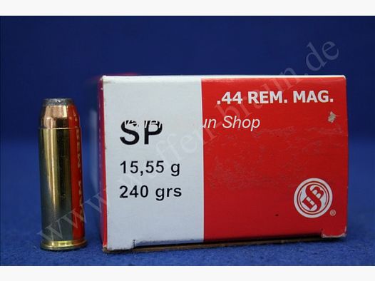 S+B .44Mag. SP 240grs. 50pcs