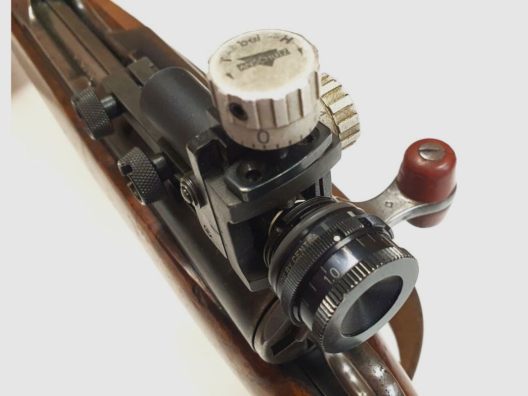 Fabbrica d'armi Bern fucile a ripetizione fucile Bern IG1911 calibro 7,5x55 svizzero completo numero corrispondente + diottro