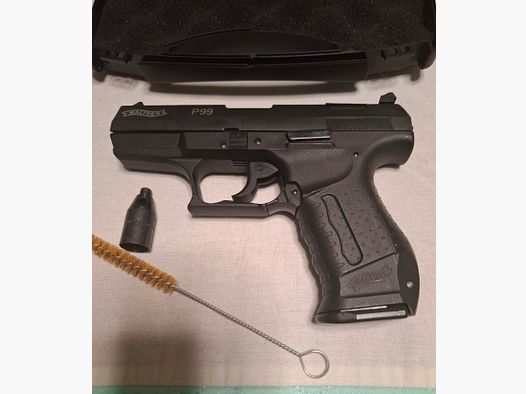 Walther P99  PTB 637 9mm P.A.K. 