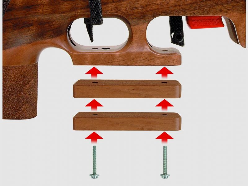 Anschütz 1827FL Comfort Nuss Biathlon, billede 3 af 8