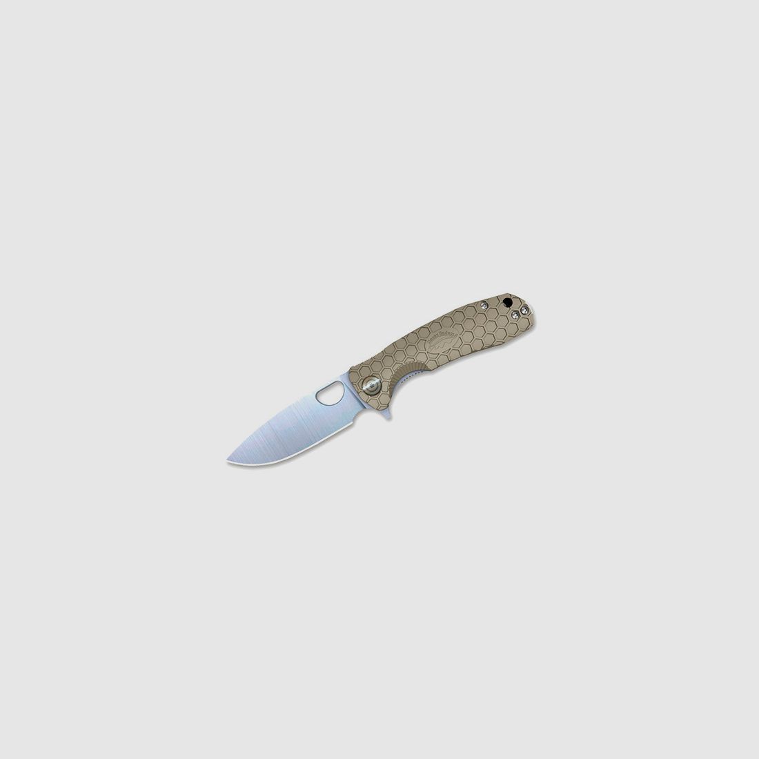 Klappmesser Honey Badger Flipper Medium Tan - 01HO006, Bild 1 von 2