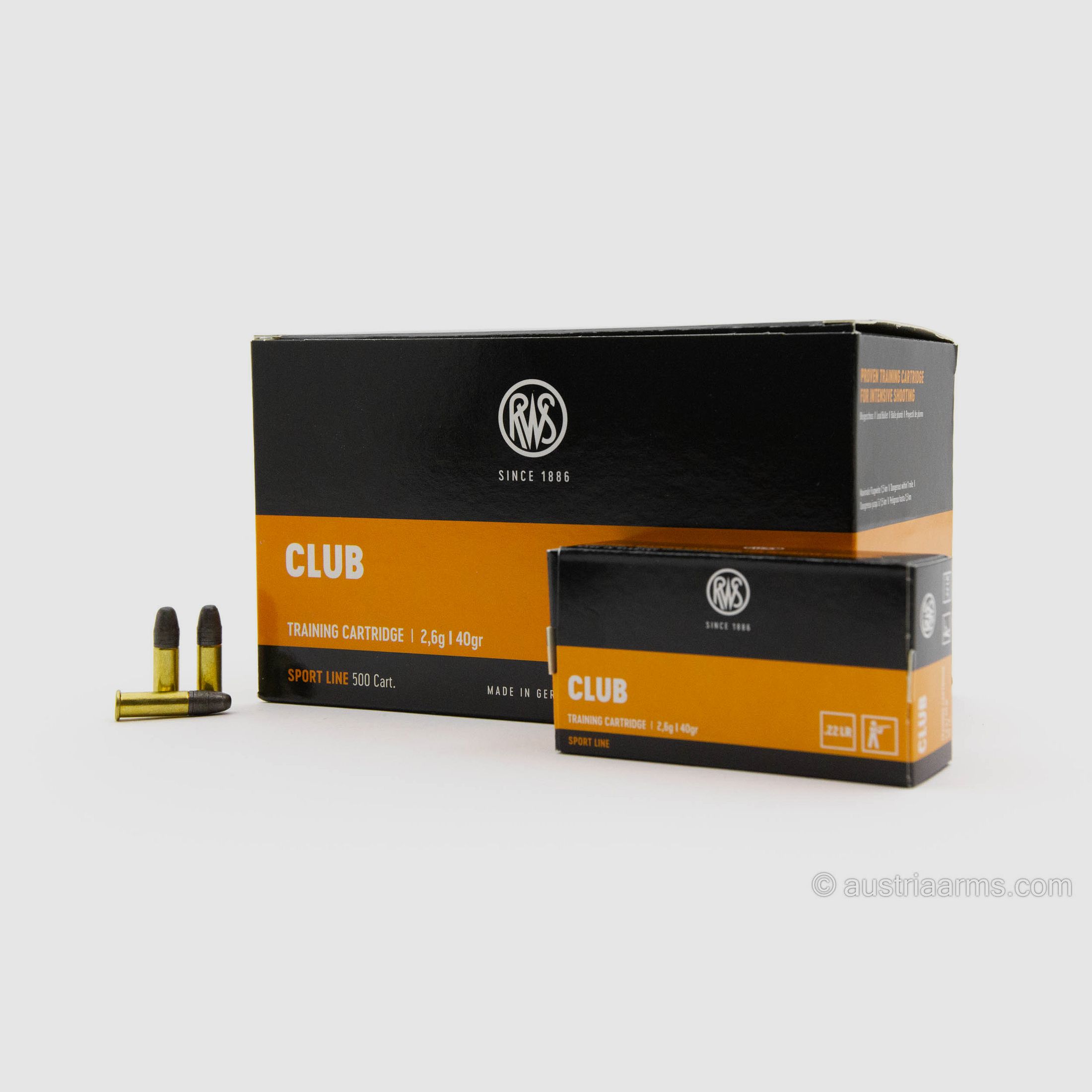 RWS Club .22 LR 40 gr Sport Line