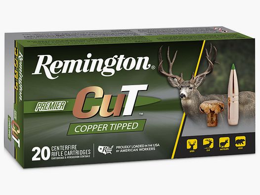 Büchsenmunition REMINGTON Premier CuT – 270 Win. – 130 grains