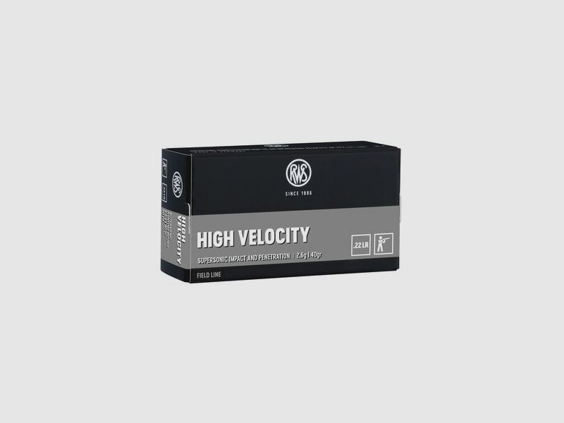 RWS .22 HIGH VELOCITY 2,6g/40gr