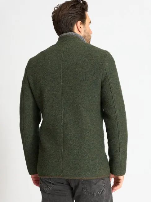 STEINBOCK Hochwertiger Walker aus bester Merino-Schafwolle in Grün, Bild 3 von 4