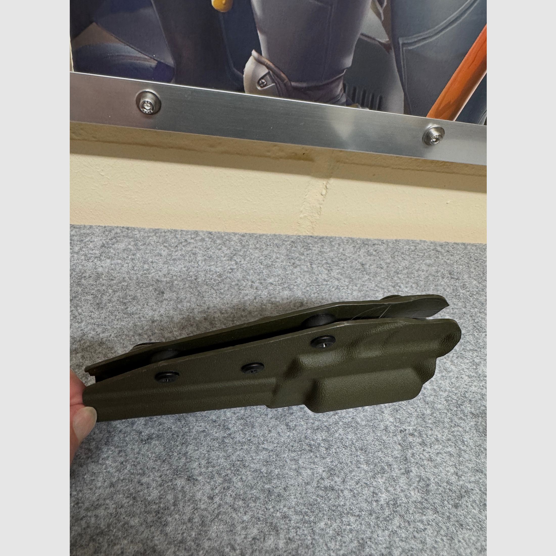 Kydex-Holster für Ruger GP100 in 4,2“