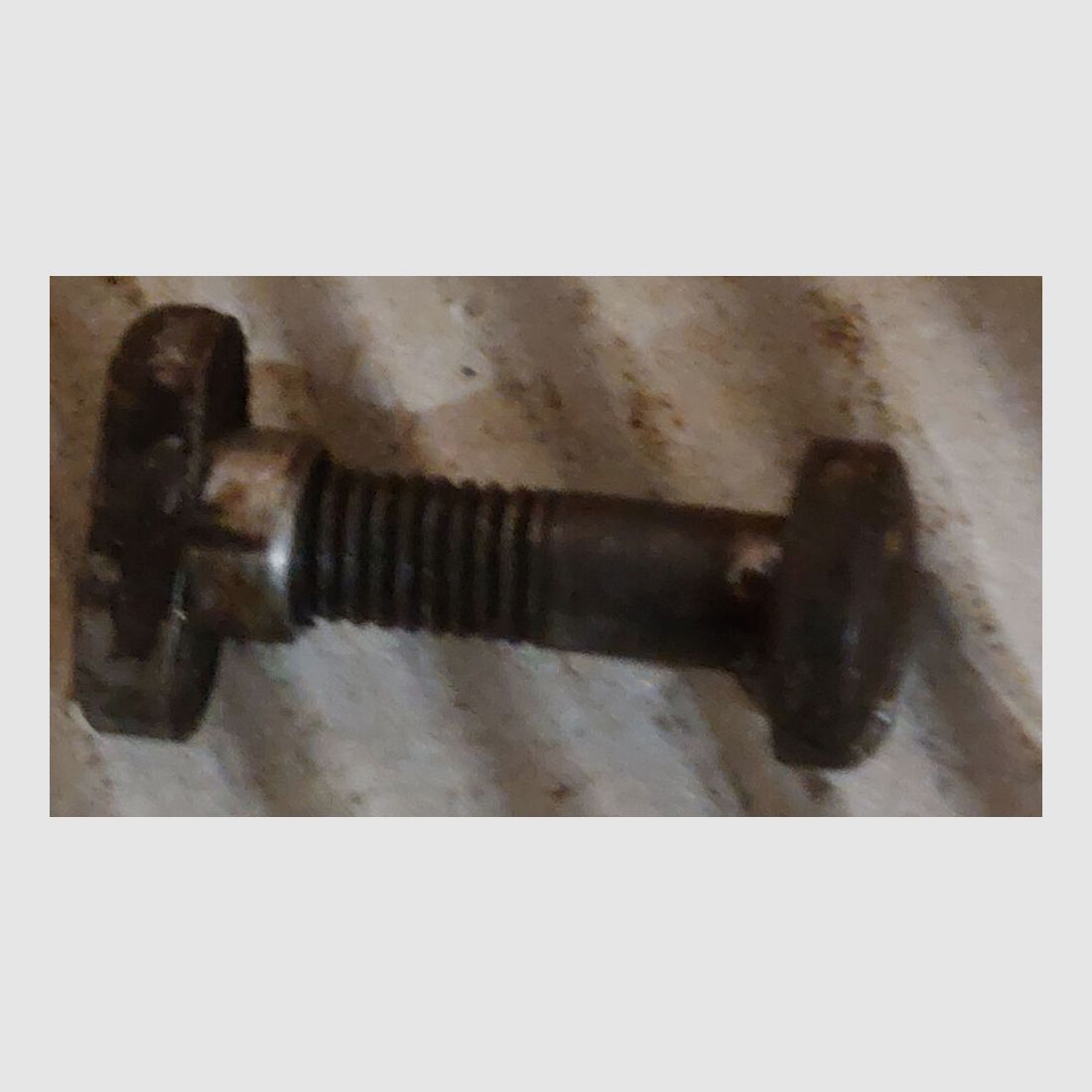 Enfield Brytyjski Smle Lee Enfield No1 MKIII Śruba i nakrętka nasadka wylotowa, zdjęcie 2 z 3