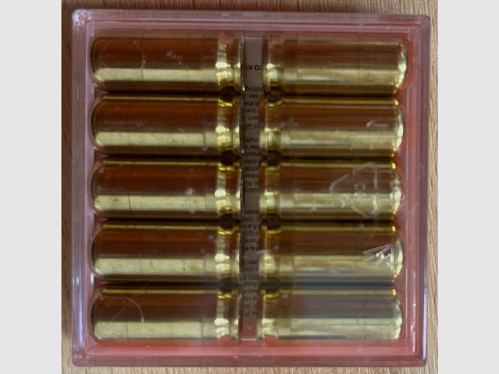 WADIE 11-9035 CS Reizstoffpatronen 9mm P.A. CS für Schreckschusswaffen Pyro