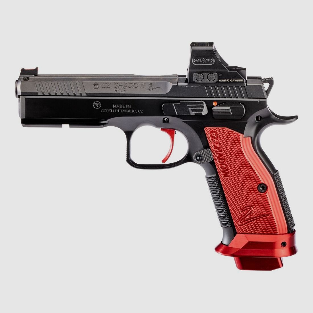 Pistola CZ Shadow 2 HS 508T Combo Rossa 9 mm Luger