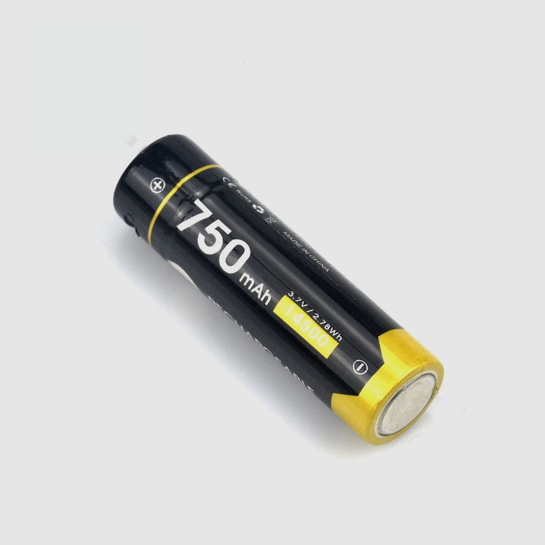 Batterie 14500 - 750 mAh wiederaufladbar (integriertes Ladegerät), Bild 2 von 3