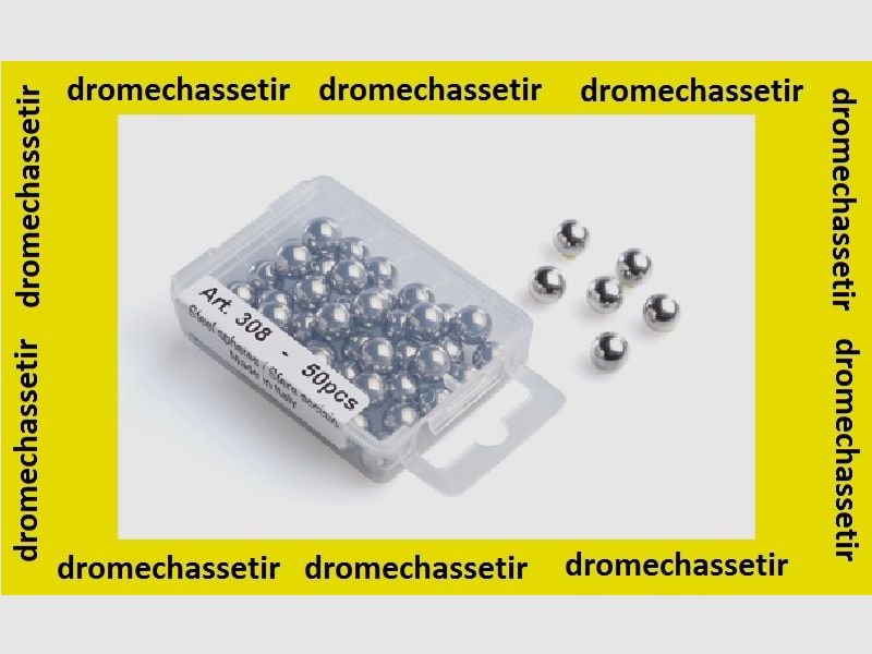 50 Stahlkugeln Durchmesser 9mm für Schleuder