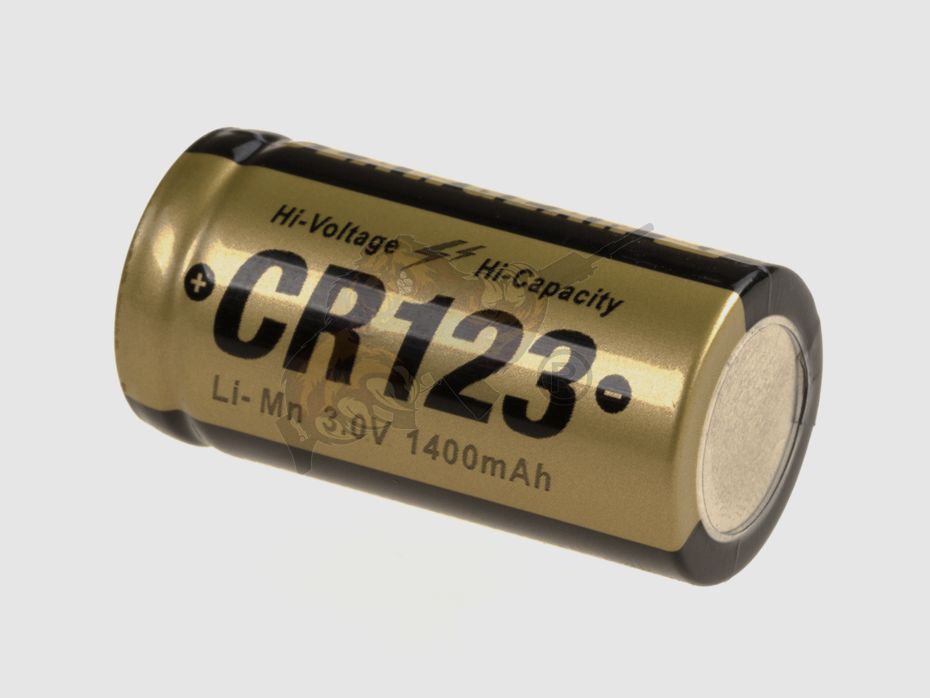 CR123 Lithium Batterie 3V 1400 mAh - Claw Gear
