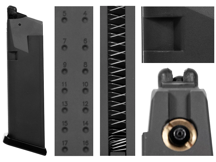 Magazynek do ASG Glock 17 gen 4. 6 mm (2.6434.1), zdjęcie 9 z 10