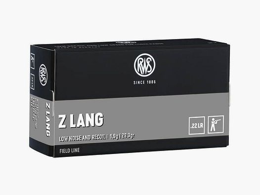 .22lr. RWS Field Line Z Lungo 1.9g. / 29.3grs.