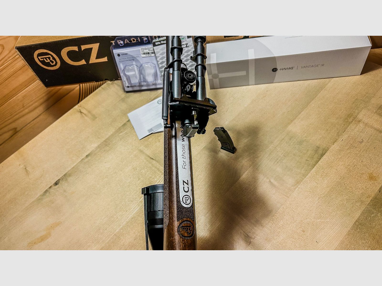CZ 457 Varmint .22 lr  TOP auf 100m 