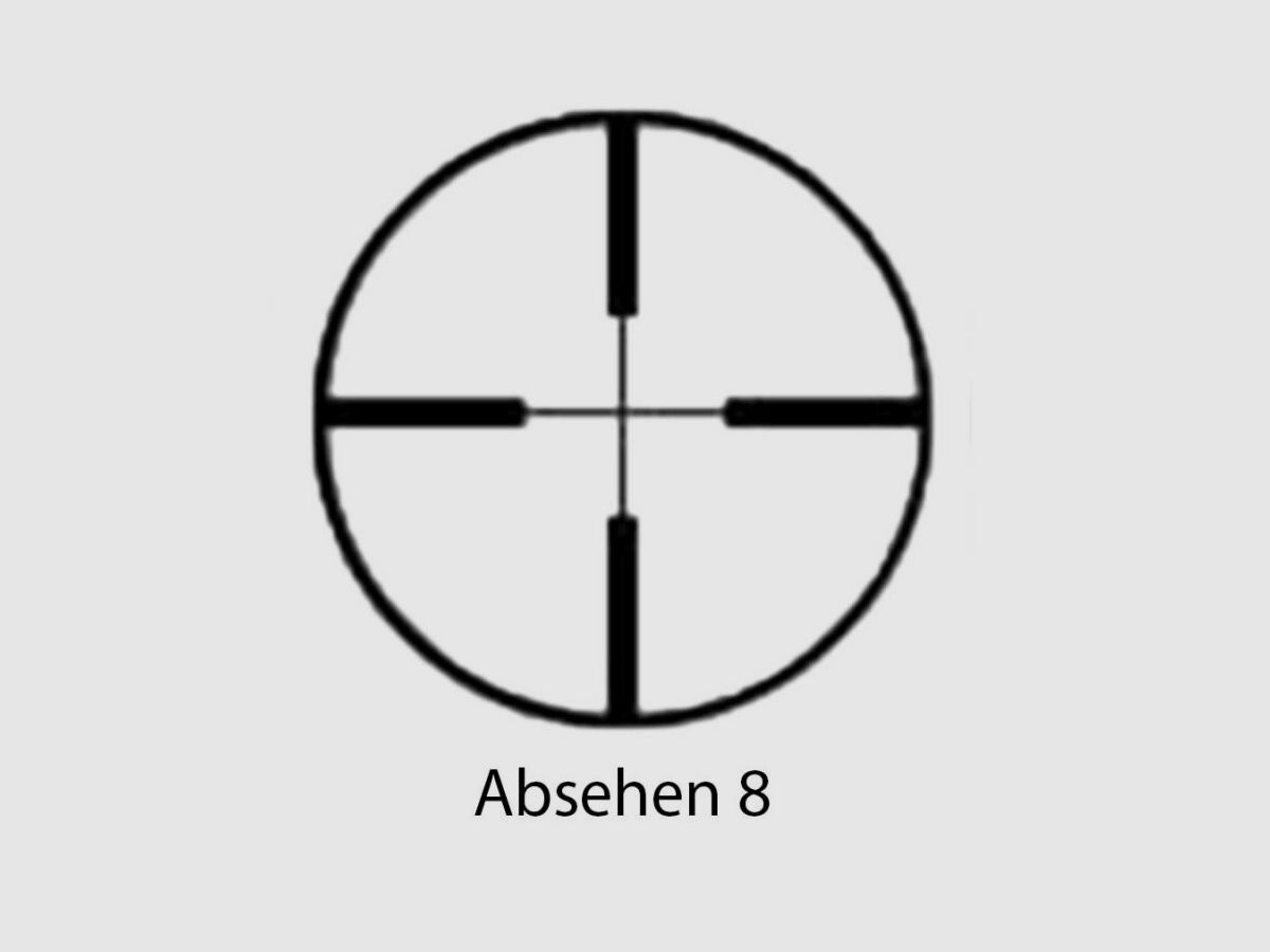 Diana Zielfernrohr 3-9x40 AO, Montage 11mm Prismenschiene