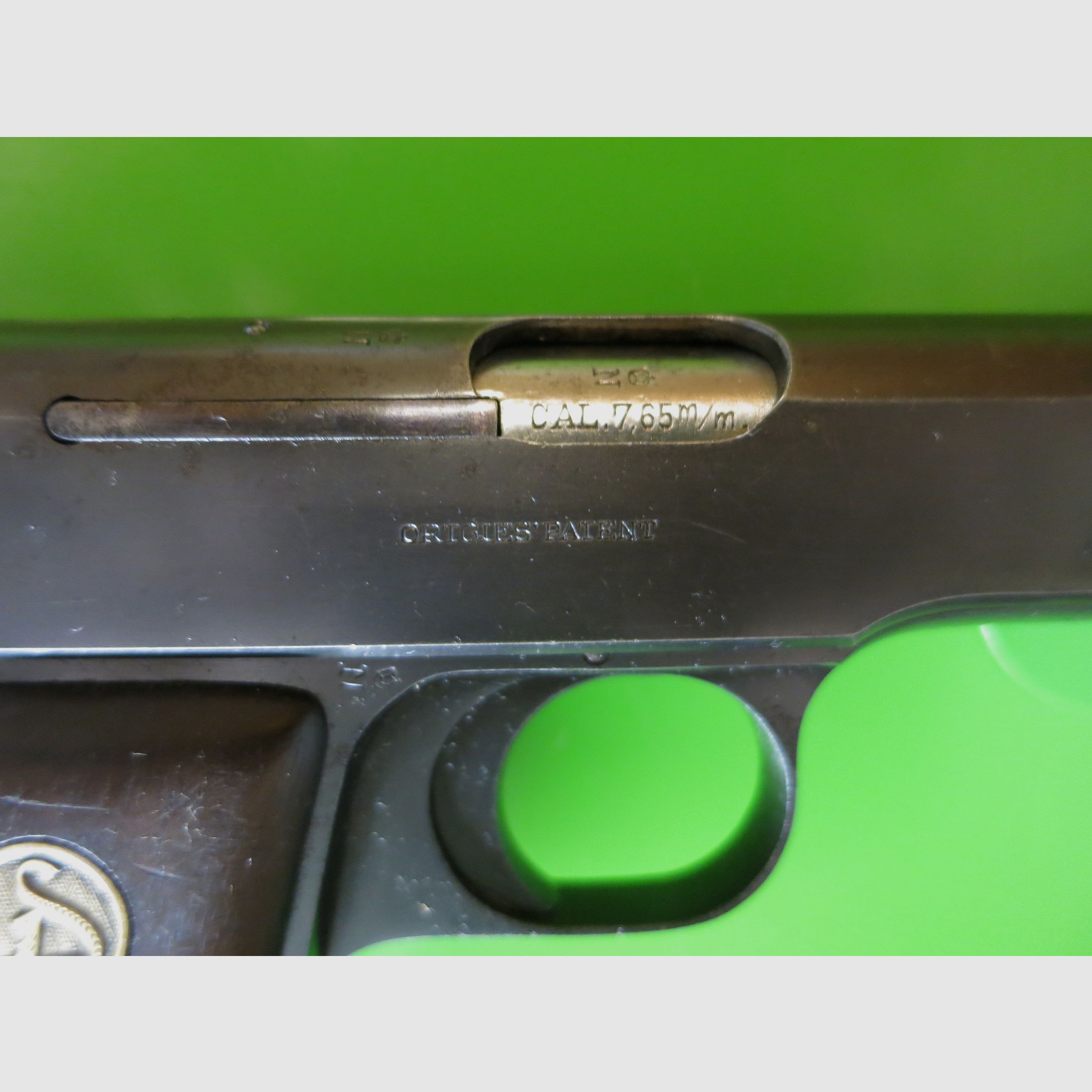 Ortgies; Deutsche Werke Erfurt; 7,65 Browning Polizeipistole Wehrmacht      #12-