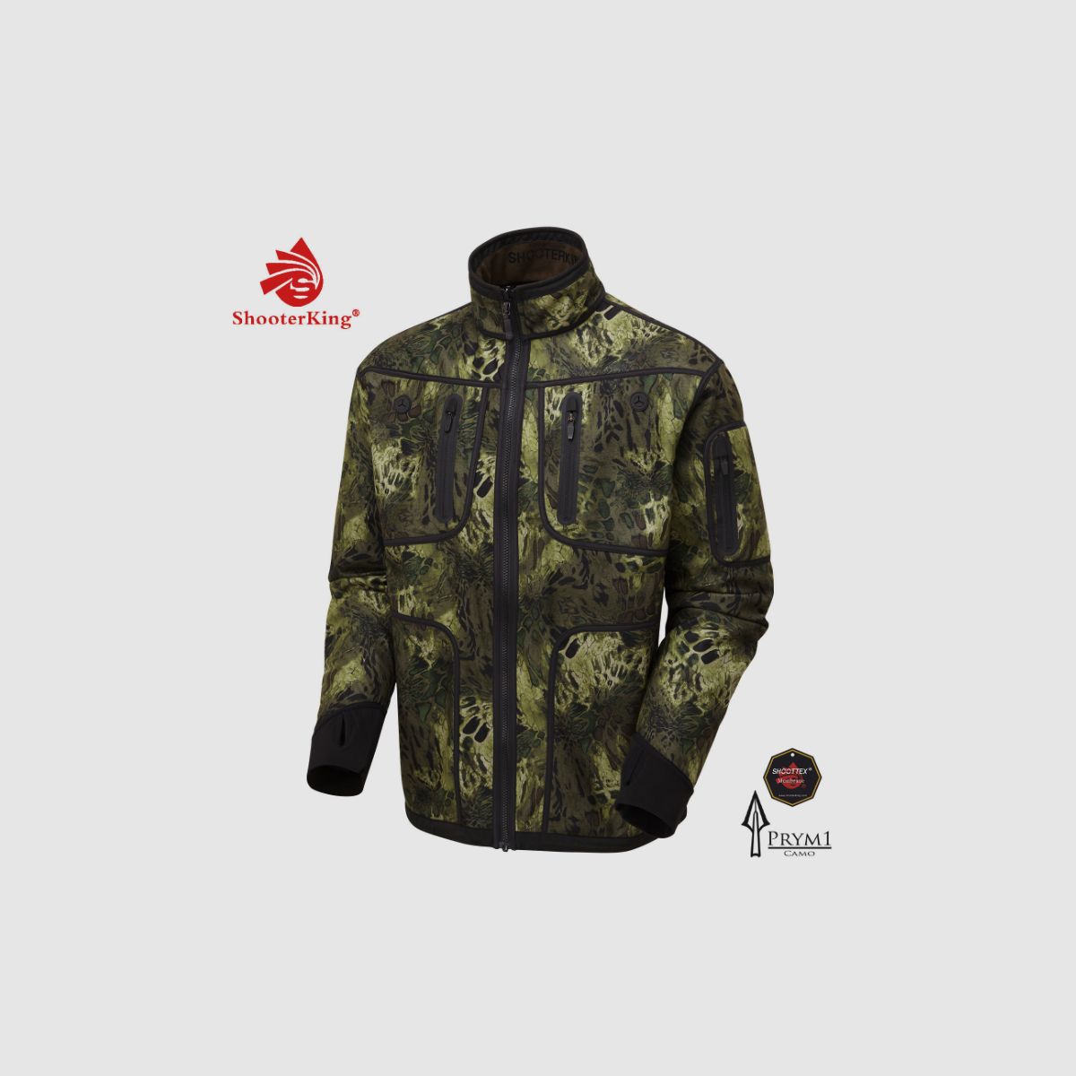 SHOOTERKING Woodlands Softshell Camo