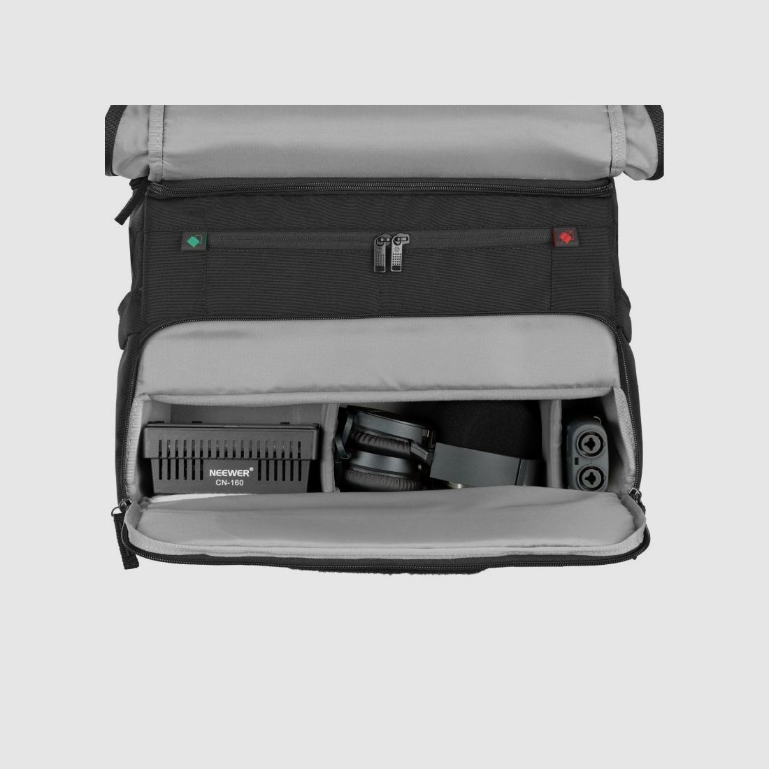 Vanguard Veo Range 38BK - Borsa fotografica per trasportare il treppiede all'interno, immagine 9 di 23