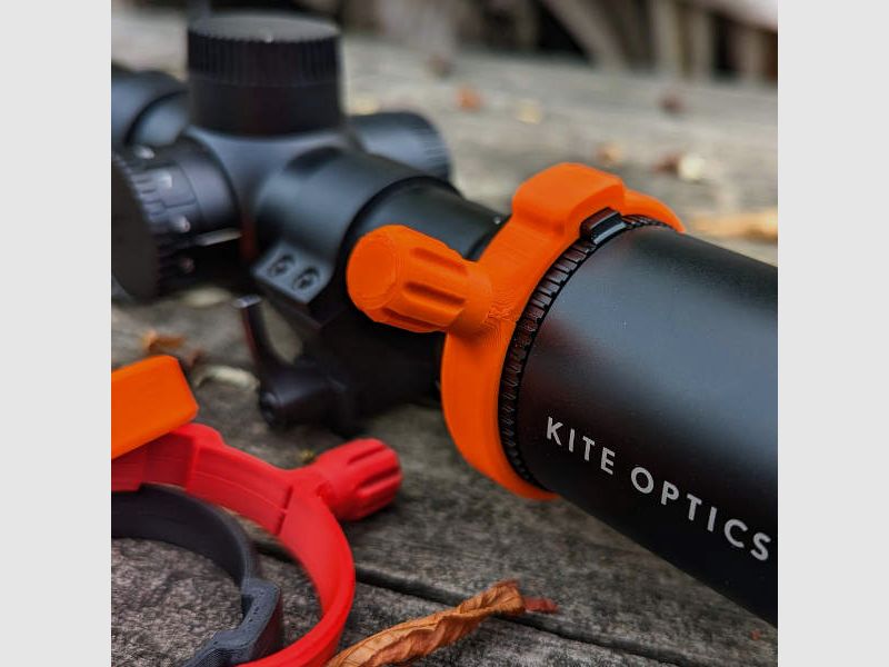 Für Kite K4: Schnellverstellhebel für Vergrößerungseinstellung