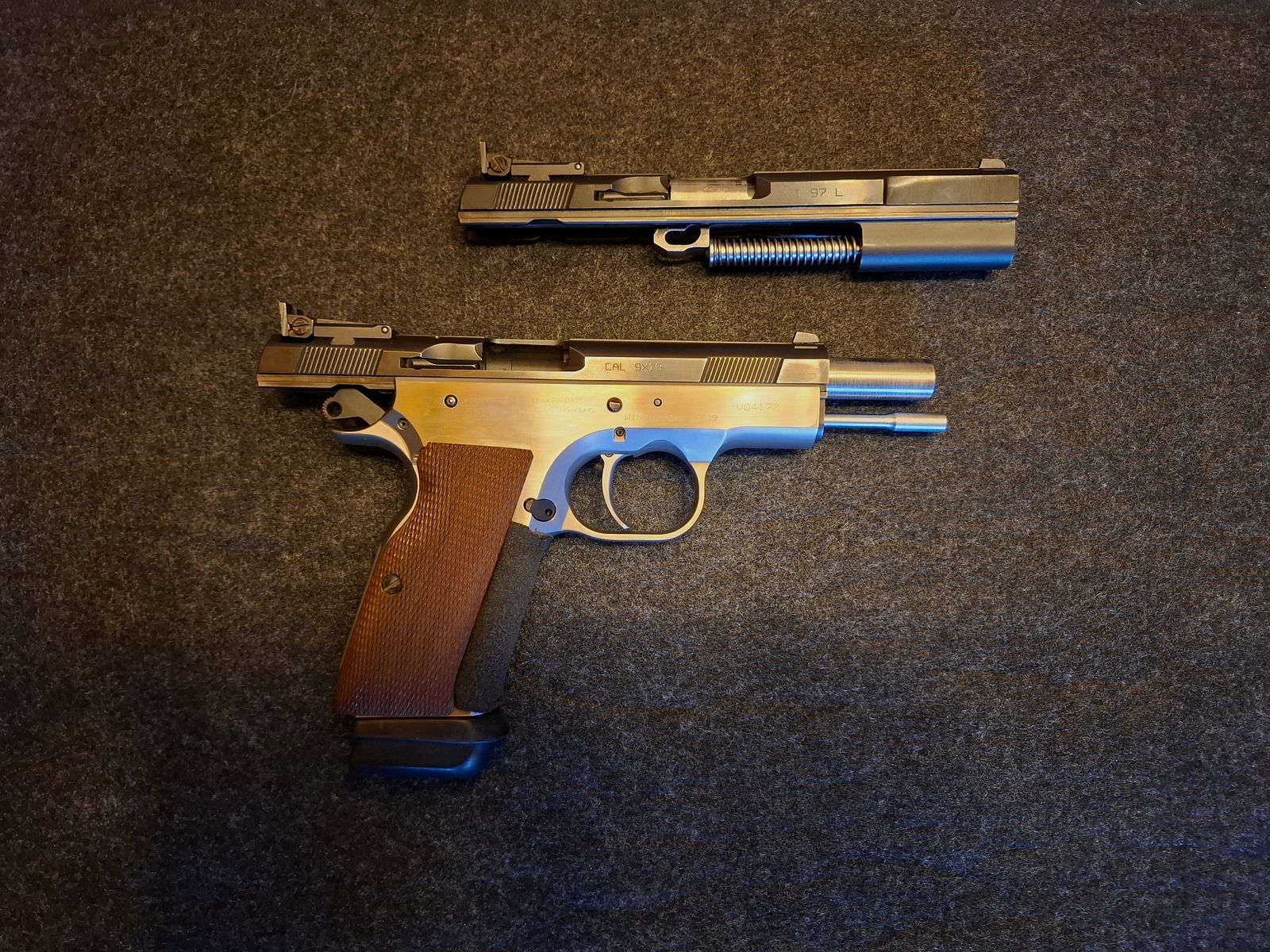 TANFOGLIO "Ultra Match Combo" - 45 ACP inkl. WS (9mm Luger)