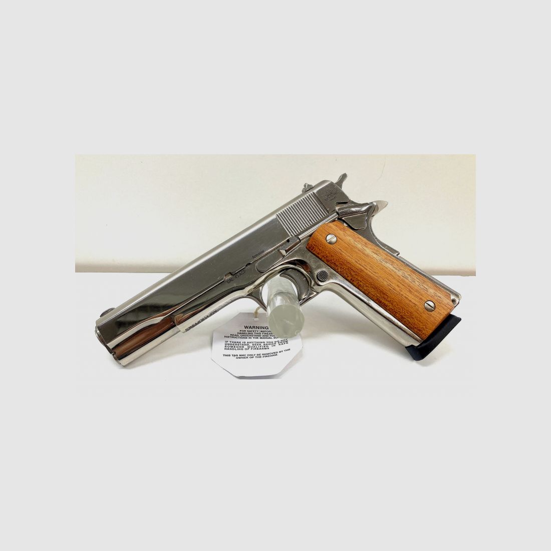 NEUWARE! Pistole Rock Island Armory/Armscor 1911 A1 5" Kal. 45 ACP klassisch vernickelt!