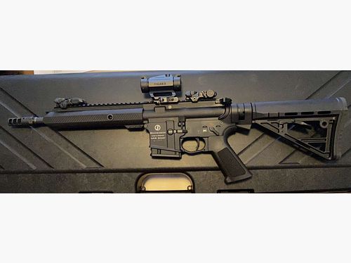2023 Schmeisser AR 15 S4F Sport barrel length 10.5" inches, caliber 223 Rem, + Falke S Reddot !
