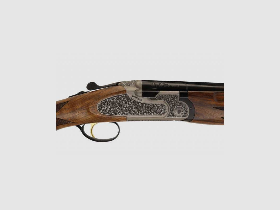 Brenner BF20 Silber Premium Bockdoppelflinte Kaliber 12/76 Lauflänge 71cm