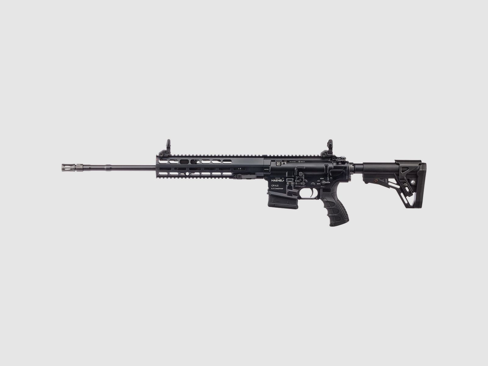 Rifle semiautomático Haenel CR 6,5 M-LOK guardia de mano disparador directo Creedmoor