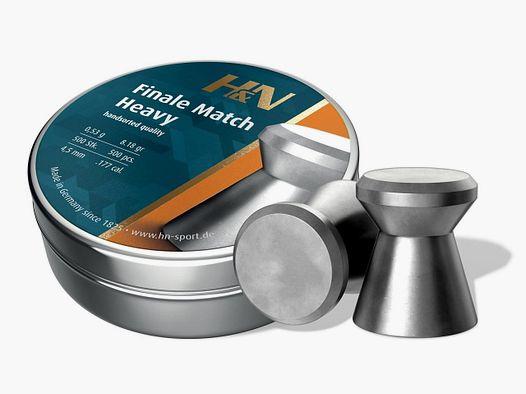 H&N Finale Match Heavy Diabolo 4,49 mm - 500 pcs.