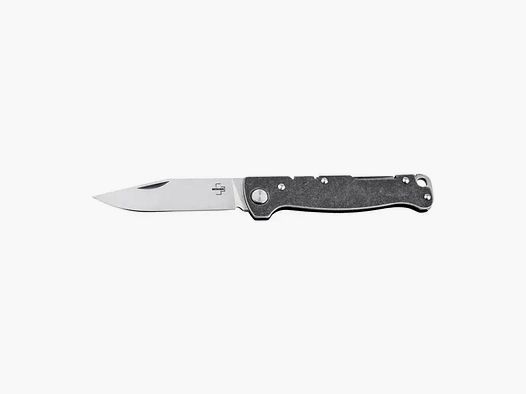 Böker plus Böker Plus Taschenmesser Atlas Backlock Clippoint silberfarben