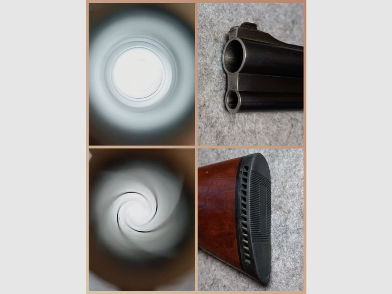 Escopeta de doble cañón Meuter Solingen similar al modelo Heym 55 con mira 6x42