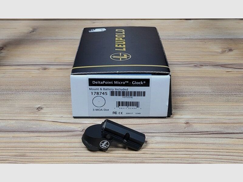Leupold Delta Point Micro - Glock Rotpunktvisier