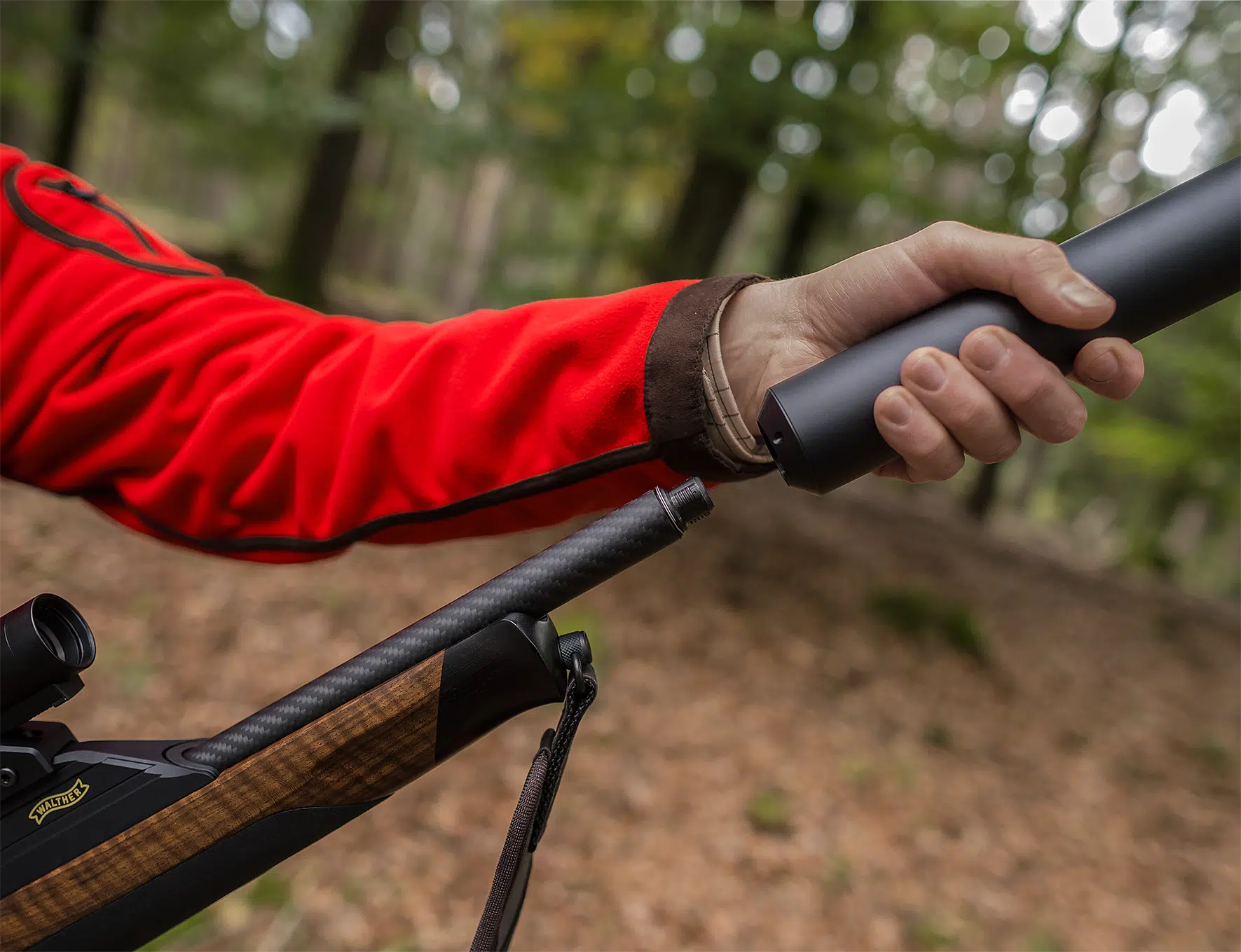 WALTHER RS3 HERITAGE FOURSTAR GEWEER .30-06 6 SCHOTEN – NOTENHOUT GRAAD 4, afbeelding 10 van 12