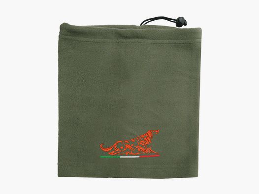 Fleece-Schal mit Setter-Druck