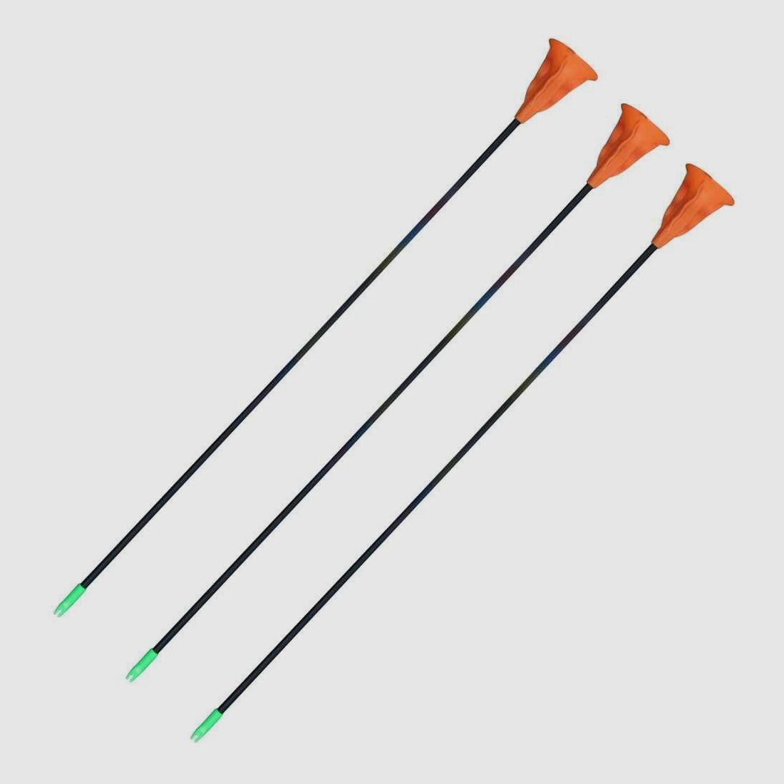 Fiberglass arrows TJUBO 24" 3 pieces
