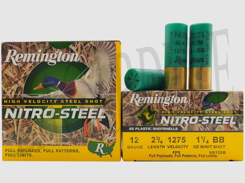 REMINGTON NITRO-STEEL HV BB 35,4G (PATRONEN FÜR SCHROT)