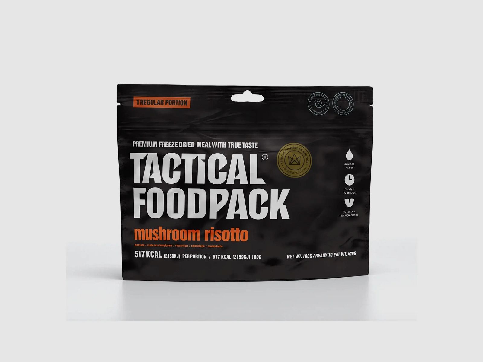 Tactical Foodpack Main Course Mushroom Risotto