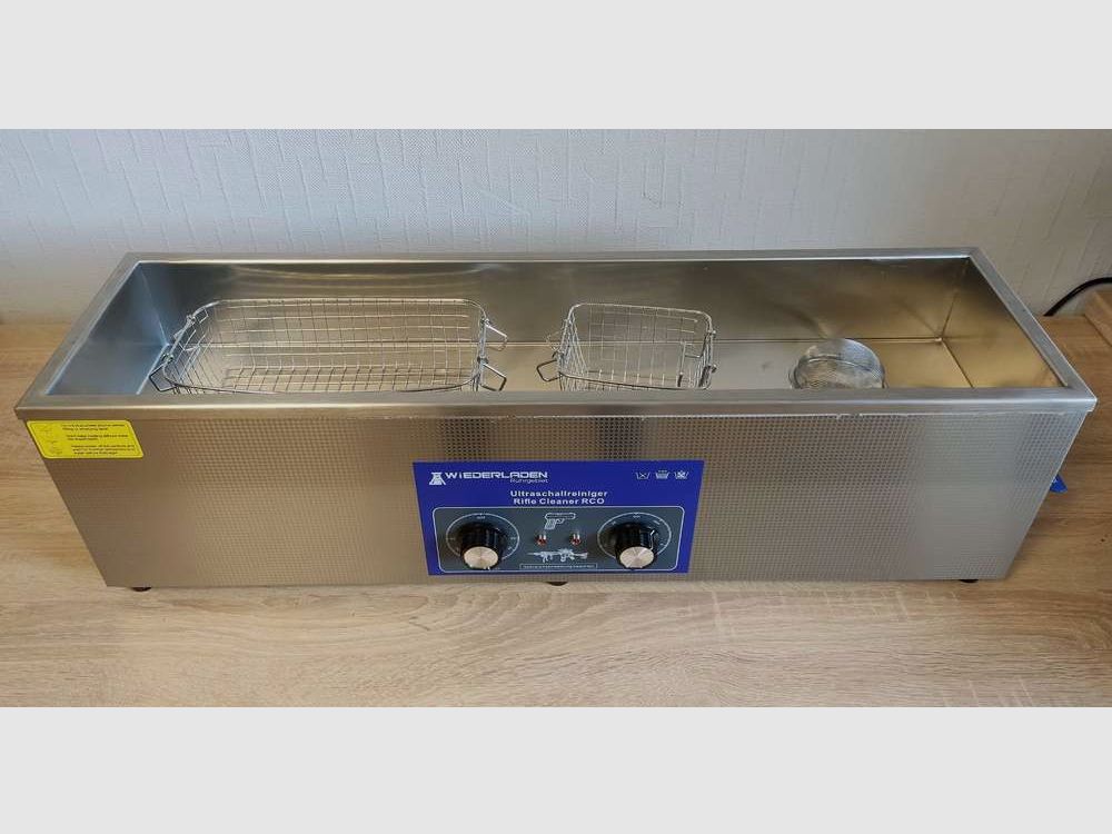 Reloading Ruhr area weapon ultrasonic cleaner RCO, 80x20x10cm, 16L
