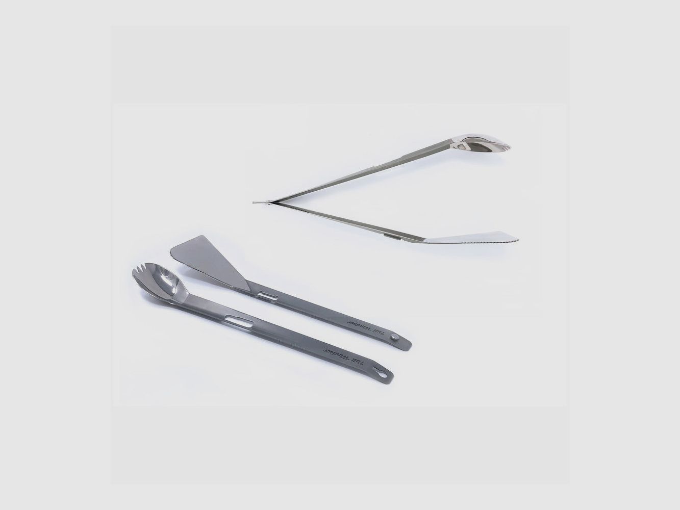 Full Windsor The Splitter Posate Multifunzionali Titanio - Pinza 3-in-1 Ultralight Escursionismo, immagine 6 di 8