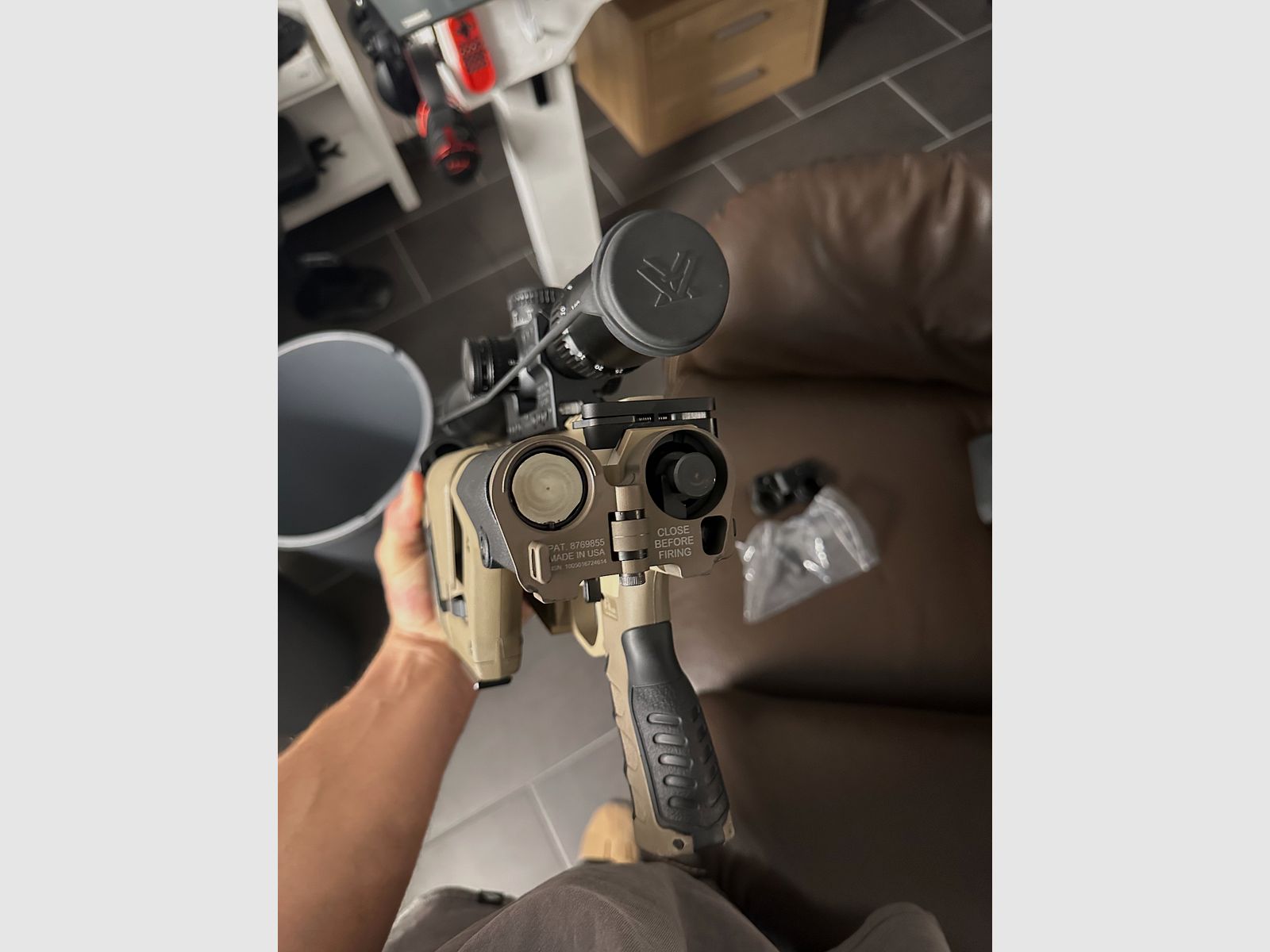 Law Tactical Klappschaft Adapter in FDE 