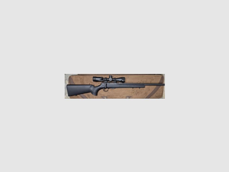 CZ 457 Varmint Synthetic 20" .22lr Bundle including optics 3-12x40