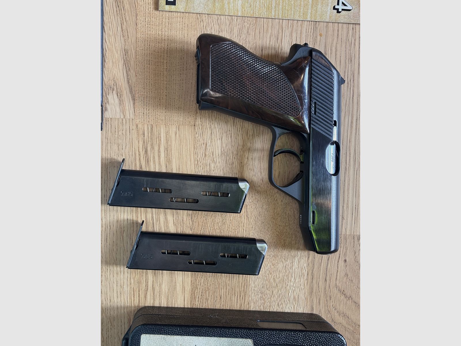 Heckler & Koch HK4 Pistole 7,65 mm Browning– deutscher Beschuss 1967 – mit OVP & Zubehör