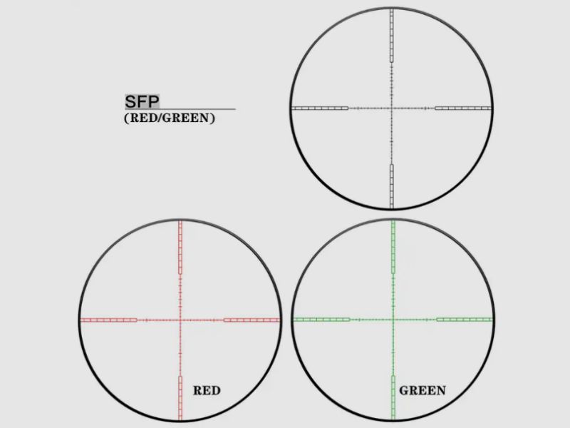 Discovery Optics 3-12x42 riflescope, 25.4 mm tube diameter with side wheel and ring mount