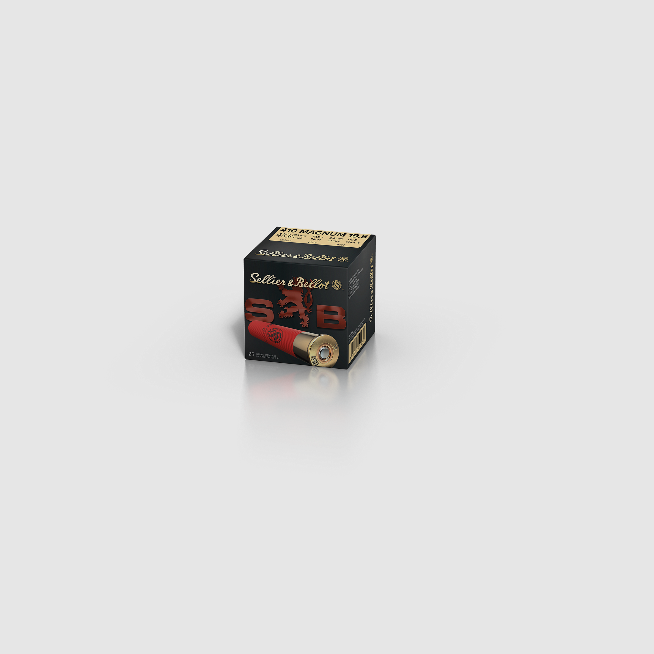 Sellier & Bellot Shotgun Ammunition 410/76 19.5g 3.00mm Magnum, image 1 of 2