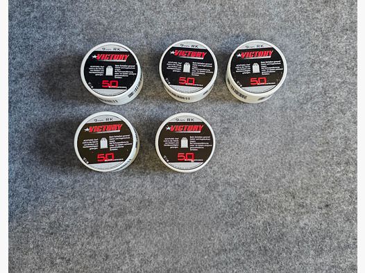 Schreckschuss-Kartuschen SRS Cal. 9mm RK oder .380 Revolver Silvester