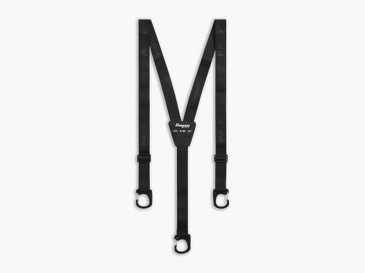 Bergans Beltloop Suspenders Black L/XL
