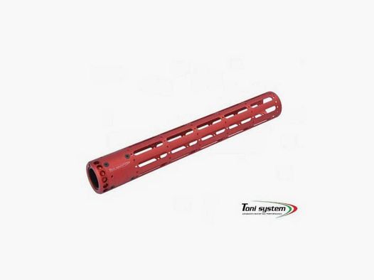 TONI SYSTEM RHK5 Handguards 5 slots, Length 366mm, Diameter 60mm for HK MR223, Color: Black