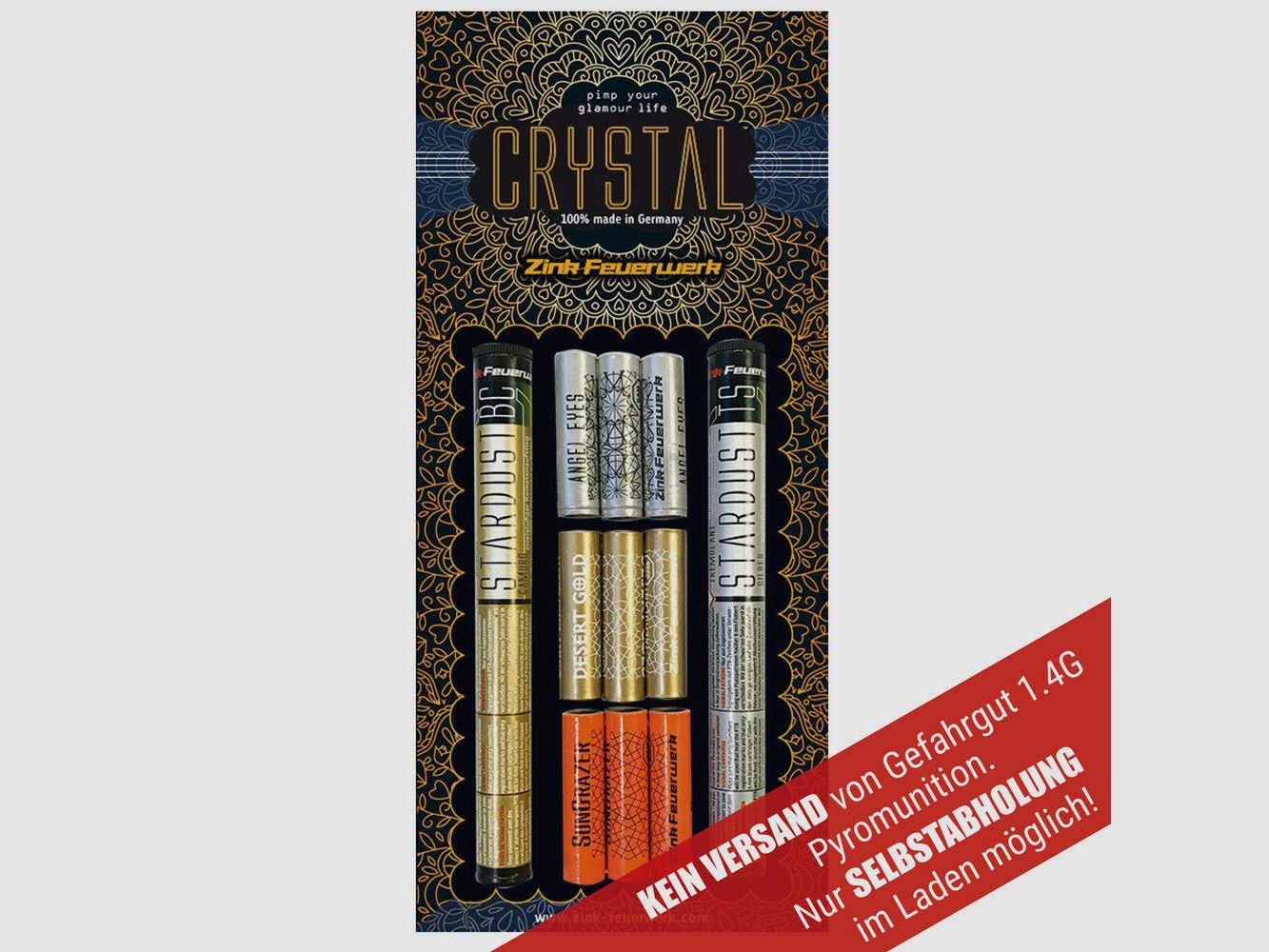 Zink Crystal 29tlg. 15mm
